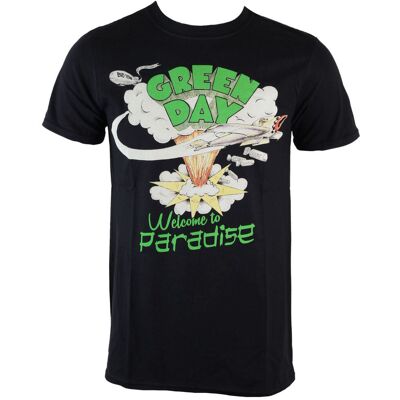 Tričko metal pánské Green Day - Welcome To Paradise - ROCK OFF - GDTS11MB L - Černá - male Tričko metal pánské Green Day - Welcome To Paradise - ROCK OFF - GDTS11MB L - Černá - male