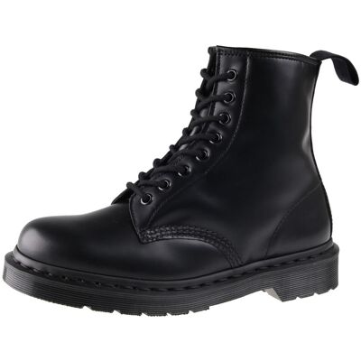 boty kožené unisex - DM 1460 MONO BLACK SMOOTH - Dr. Martens - DM14353001 42 - Černá - unisex boty kožené unisex - DM 1460 MONO BLACK SMOOTH - Dr. Martens - DM14353001 42 - Černá - unisex