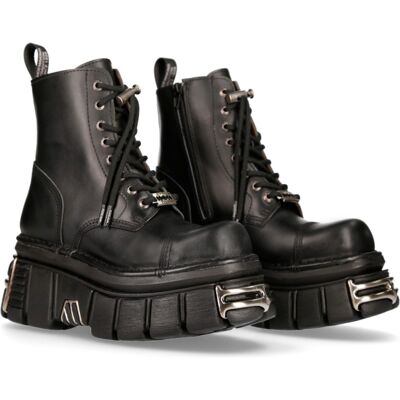 boty kožené unisex - NOMADA NEGRO - NEW ROCK - M.NEWMILI083-S37 42 - Černá - unisex boty kožené unisex - NOMADA NEGRO - NEW ROCK - M.NEWMILI083-S37 42 - Černá - unisex