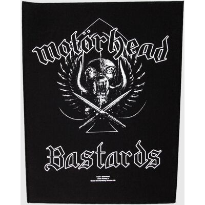 nášivka velká Motörhead - Bastards - RAZAMATAZ - BP811 - Černá - unisex nášivka velká Motörhead - Bastards - RAZAMATAZ - BP811 - Černá - unisex