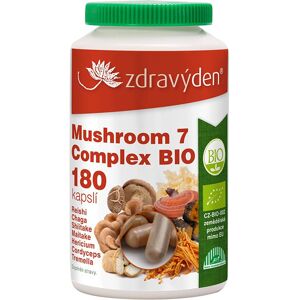 Zdravý den Mushroom 7 Complex BIO 180 kapslí