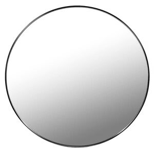 Scandishop Černé kulaté zrcadlo LEOBERT - různé velikosti Průměr zrcadla: 80 cm