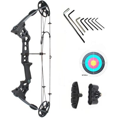 Jinx Nastavitelný kladkový luk Dreamer Black 20-70 lbs s držákem šípů 30" Jinx Nastavitelný kladkový luk Dreamer Black 20-70 lbs s držákem šípů 30"