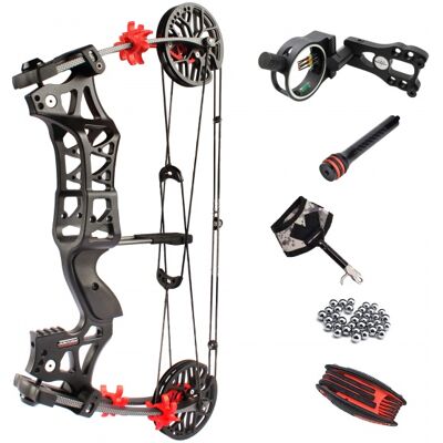 Jinx Dual Hunter Černý 30-60 lbs 21" Luk - Sport & Lov Jinx Dual Hunter Černý 30-60 lbs 21" Luk - Sport & Lov