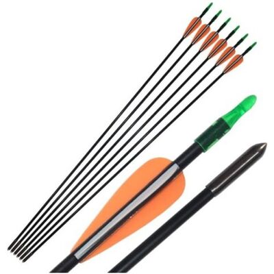 Jinx Sklolaminátový šíp do luku 30", 6 mm, pevný hrot Jinx Sklolaminátový šíp do luku 30", 6 mm, pevný hrot
