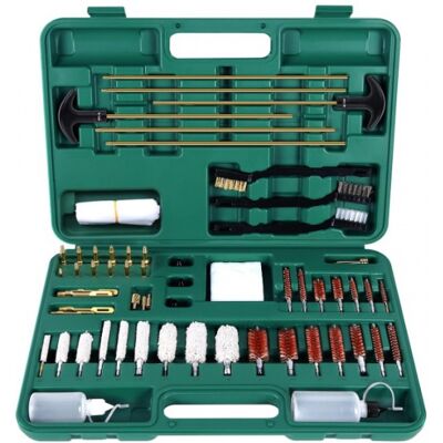 ROTHCO - DELUXE XXL - 163 ks - zelená - sada na čištění zbraní ROTHCO - DELUXE XXL - 163 ks - zelená - sada na čištění zbraní