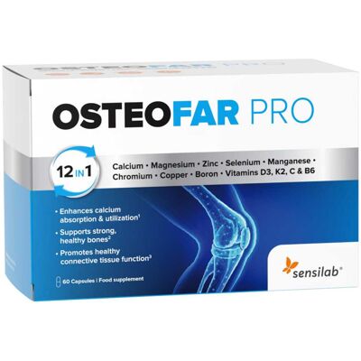Sensilab OsteroFar PRO – Kapsle na podporu kostí Sensilab OsteroFar PRO – Kapsle na podporu kostí