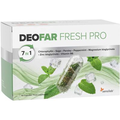 Sensilab DeoFAR FRESH PRO – kapsle proti pocení Sensilab DeoFAR FRESH PRO – kapsle proti pocení