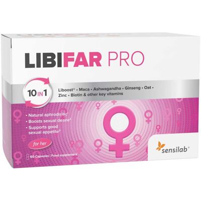 Sensilab LibiFar – Libido Booster, okamžitě zvyšuje ženské libido Sensilab LibiFar – Libido Booster, okamžitě zvyšuje ženské libido