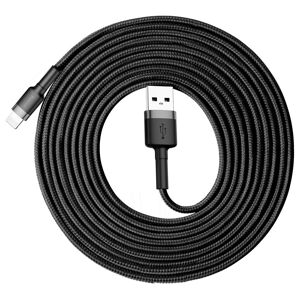 BASEUS CAFULE Lightning kabel 3 metry černý