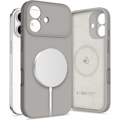 RINGKE TECH-PROTECT LIQUID SILICONE MAGSAFE Kryt Apple iPhone 17 KAMENNĚ ŠEDÁ RINGKE TECH-PROTECT LIQUID SILICONE MAGSAFE Kryt Apple iPhone 17 KAMENNĚ ŠEDÁ