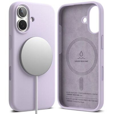 RINGKE SILICONE MAGSAFE Ochranný kryt Apple iPhone 17 LIGHT PURPLE RINGKE SILICONE MAGSAFE Ochranný kryt Apple iPhone 17 LIGHT PURPLE