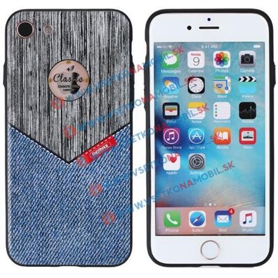 REMAX ELEGANCE Ochranný obal Apple iPhone 7 / iPhone 8 DENIM REMAX ELEGANCE Ochranný obal Apple iPhone 7 / iPhone 8 DENIM