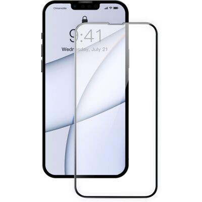 BASEUS 2x 3D Tvrzené sklo Apple iPhone 13 Pro Max černé BASEUS 2x 3D Tvrzené sklo Apple iPhone 13 Pro Max černé