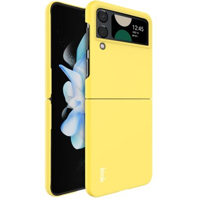 IMAK JS-2 Plastový kryt pro Samsung Galaxy Z Flip 4 5G žlutý IMAK JS-2 Plastový kryt pro Samsung Galaxy Z Flip 4 5G žlutý