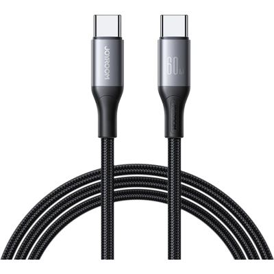 JOYROOM S-A28 FLASH 3A Kabel USB-C / USB-C černý JOYROOM S-A28 FLASH 3A Kabel USB-C / USB-C černý