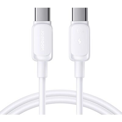 JOYROOM S-A14 Kabel USB-C / USB-C 60W 1.2m bílý JOYROOM S-A14 Kabel USB-C / USB-C 60W 1.2m bílý