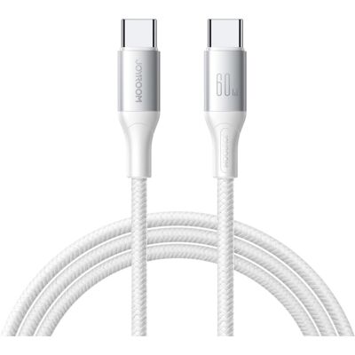 JOYROOM S-A28 FLASH 3A Kabel USB-C / USB-C bílý JOYROOM S-A28 FLASH 3A Kabel USB-C / USB-C bílý