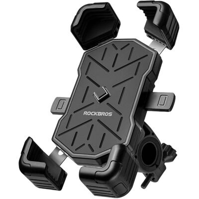 ROCKBROS RUGGED Držák chytrého telefonu na kolo do 7.2" černý ROCKBROS RUGGED Držák chytrého telefonu na kolo do 7.2" černý