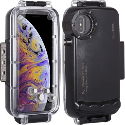 PULUZ 40M Vodotěsné pouzdro pro Apple iPhone XS Max černé PULUZ 40M Vodotěsné pouzdro pro Apple iPhone XS Max černé
