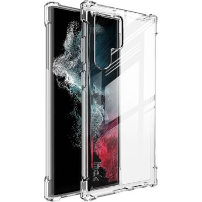 IMAK Ochranný silikonový kryt + fólie Samsung Galaxy S22 Ultra 5G průhledný IMAK Ochranný silikonový kryt + fólie Samsung Galaxy S22 Ultra 5G průhledný