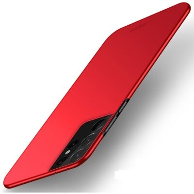 MOFI Ultratenký obal Samsung Galaxy S21 Ultra 5G červený MOFI Ultratenký obal Samsung Galaxy S21 Ultra 5G červený