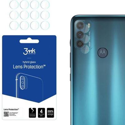 3MK 4x Tvrzené sklo pro fotoaparát Motorola Moto G50 3MK 4x Tvrzené sklo pro fotoaparát Motorola Moto G50