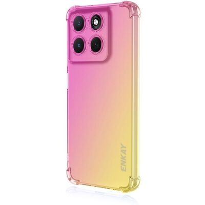 IMAK ENKAY Gradientní ochranný kryt pro Motorola Moto G86 Power 5G PINK-GOLD IMAK ENKAY Gradientní ochranný kryt pro Motorola Moto G86 Power 5G PINK-GOLD