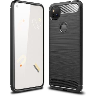 FORCELL FLEXI TPU Obal Google Pixel 4A černý FORCELL FLEXI TPU Obal Google Pixel 4A černý