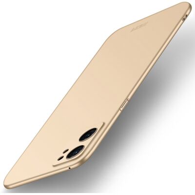 MOFI Ultra tenký obal Oppo Reno7 5G zlatý MOFI Ultra tenký obal Oppo Reno7 5G zlatý
