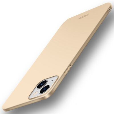 MOFI Ultra tenký obal Apple iPhone 14 Plus zlatý MOFI Ultra tenký obal Apple iPhone 14 Plus zlatý