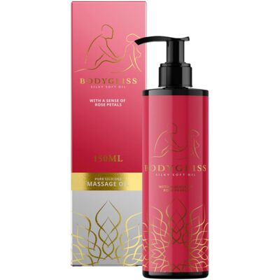 BodyGliss - masážní olej a lubrikant - růže - 150 ml BodyGliss - masážní olej a lubrikant - růže - 150 ml