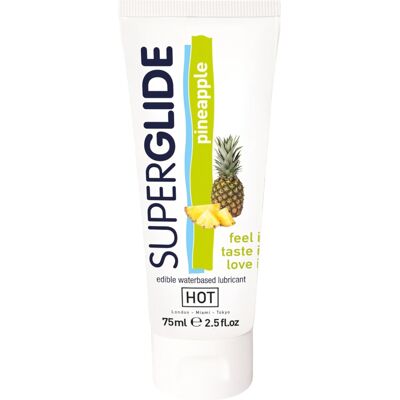 HOT SuperGlide Jedlý Ananasový Skluz - Sex HOT SuperGlide Jedlý Ananasový Skluz - Sex