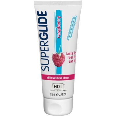 HOT Superglide Vodní Gely - Malina 75ml HOT Superglide Vodní Gely - Malina 75ml