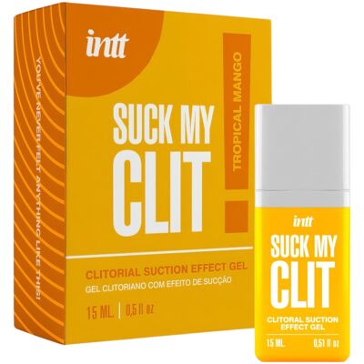 Intt Suck My Clit - stimulační gel na klitoris pro ženy - mango (15 ml) Intt Suck My Clit - stimulační gel na klitoris pro ženy - mango (15 ml)
