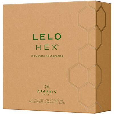 LELO Hex Organic - kondomy na potenci - 36 ks LELO Hex Organic - kondomy na potenci - 36 ks