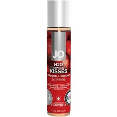 Gel lubrikant System JO H2O Strawberry Kisses - Gel lubrikant Gel lubrikant System JO H2O Strawberry Kisses - Gel lubrikant