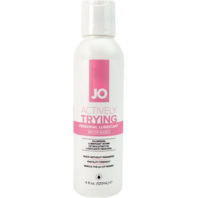 System JO ACTIVELY TRYING Osobní lubrikant 120 ml - Osobní mazivo System JO ACTIVELY TRYING Osobní lubrikant 120 ml - Osobní mazivo