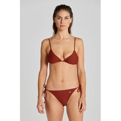 PLAVKY GANT TIE SIDE BIKINI SPODNÍ DÍL SYRUP BROWN XS female PLAVKY GANT TIE SIDE BIKINI SPODNÍ DÍL SYRUP BROWN XS female