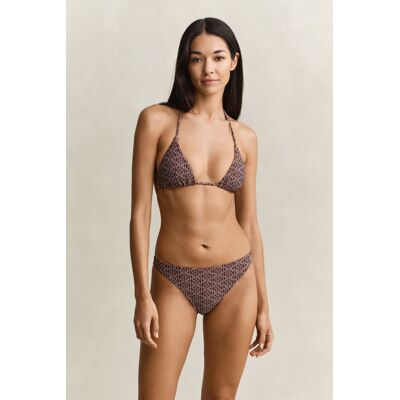 PLAVKY GANT MONOGRAM PRINT BIKINI HIPSTER SPODNÍ DÍL FRESH SOIL S female PLAVKY GANT MONOGRAM PRINT BIKINI HIPSTER SPODNÍ DÍL FRESH SOIL S female