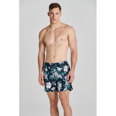 PLAVKY GANT OLEANDER PRINT SWIM SHORTS EVENING BLUE S male PLAVKY GANT OLEANDER PRINT SWIM SHORTS EVENING BLUE S male