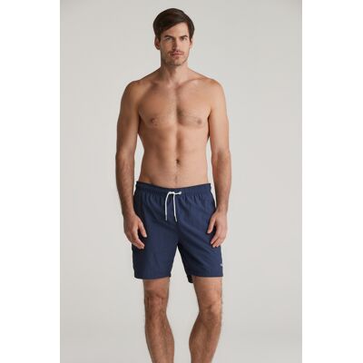 PLAVKY GANT SWIM SHORTS LONG MARINE S male PLAVKY GANT SWIM SHORTS LONG MARINE S male