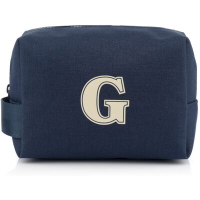 KOSMETICKÁ TAŠKA GANT G BADGE WASH BAG MARINE male KOSMETICKÁ TAŠKA GANT G BADGE WASH BAG MARINE male