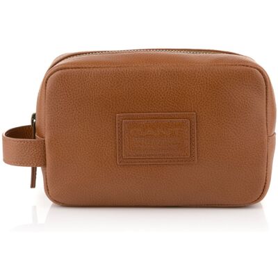 KOSMETICKÁ TAŠKA GANT LEATHER WASHBAG COGNAC male KOSMETICKÁ TAŠKA GANT LEATHER WASHBAG COGNAC male