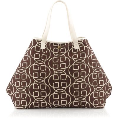 TAŠKA GANT AOP CANVAS BEACH BAG FRESH SOIL female TAŠKA GANT AOP CANVAS BEACH BAG FRESH SOIL female