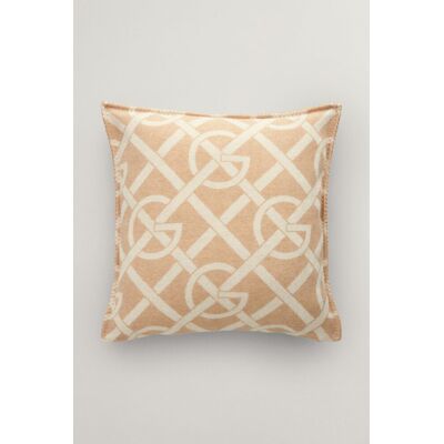 DEKORAČNÍ POVLAK NA POLŠTÁŘ GANT G-PATTERN CUSHION 50X50 DRY SAND 50x50 unisex DEKORAČNÍ POVLAK NA POLŠTÁŘ GANT G-PATTERN CUSHION 50X50 DRY SAND 50x50 unisex
