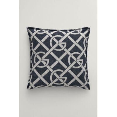 DEKORAČNÍ POVLAK NA POLŠTÁŘ GANT G-PATTERN CUSHION 50X50 EVENING BLUE 50x50 unisex DEKORAČNÍ POVLAK NA POLŠTÁŘ GANT G-PATTERN CUSHION 50X50 EVENING BLUE 50x50 unisex
