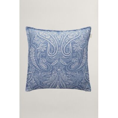 DEKORAČNÍ POVLAK NA POLŠTÁŘ GANT JACQUARD PAISLEY CUSHION 50X50 MID BLUE 50x50 unisex DEKORAČNÍ POVLAK NA POLŠTÁŘ GANT JACQUARD PAISLEY CUSHION 50X50 MID BLUE 50x50 unisex