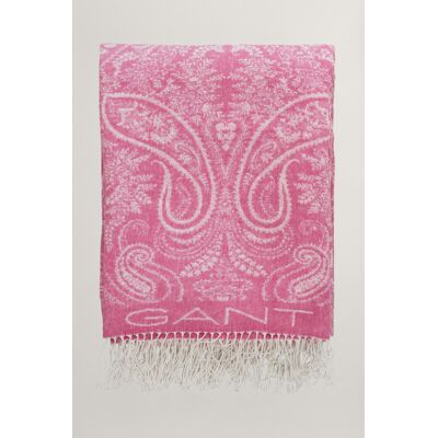 DEKA GANT JACQUARD PAISLEY THROW 130X180 BOLD VIOLET 130x180 unisex DEKA GANT JACQUARD PAISLEY THROW 130X180 BOLD VIOLET 130x180 unisex