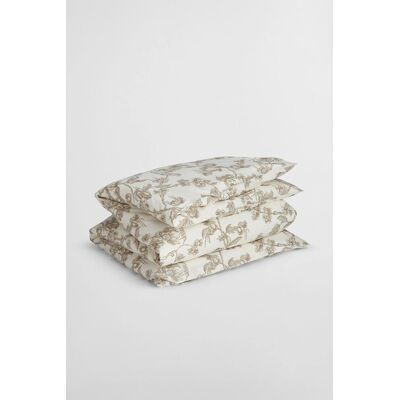 LOŽNÍ POVLEČENÍ GANT TREE PRINT SINGLE DUVET 140x200 TAUPE BEIGE 140x200 unisex LOŽNÍ POVLEČENÍ GANT TREE PRINT SINGLE DUVET 140x200 TAUPE BEIGE 140x200 unisex